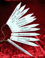 Kr&auml;uterstecker/Gartenschild
