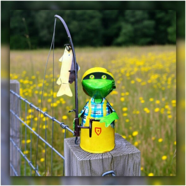 Zaunhocker Angler
