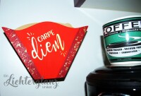 Halter f&uuml;r Kaffeefiltert&uuml;ten CARPE DIEM