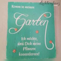 Bild KOMM IN MEINEN GARTEN