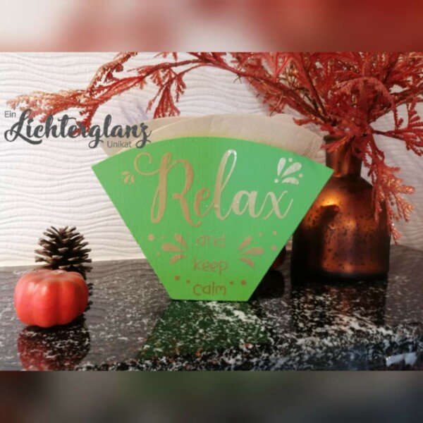 Filtert&uuml;tenhalter RELAX