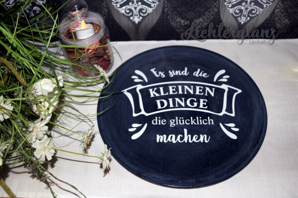 Tablett rund