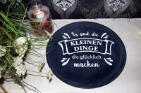 Tablett rund