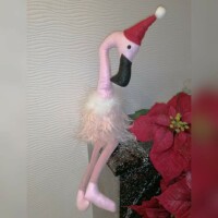 Weihnachtsflamingo