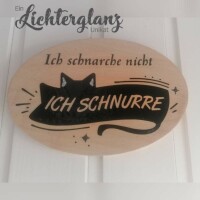 Holzbild SCHNURREN