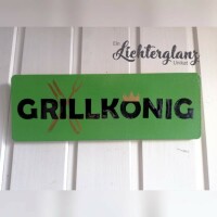 Holzbild GRILLK&Ouml;NIG