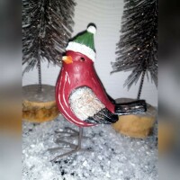 Vogel mit M&uuml;tze
