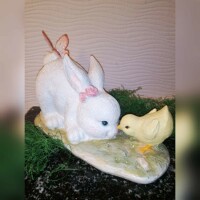 Hase mit K&uuml;ken