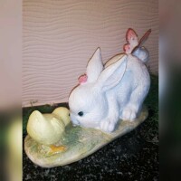 Hase mit K&uuml;ken