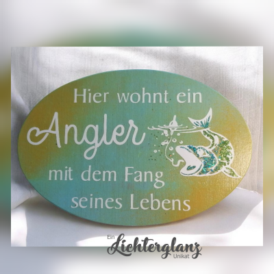 Holzbild ANGLER