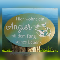 Holzbild ANGLER