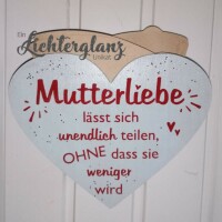 Kaffeefilterhalter Herz MUTTERLIEBE
