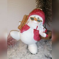 Tanzender Schneemann