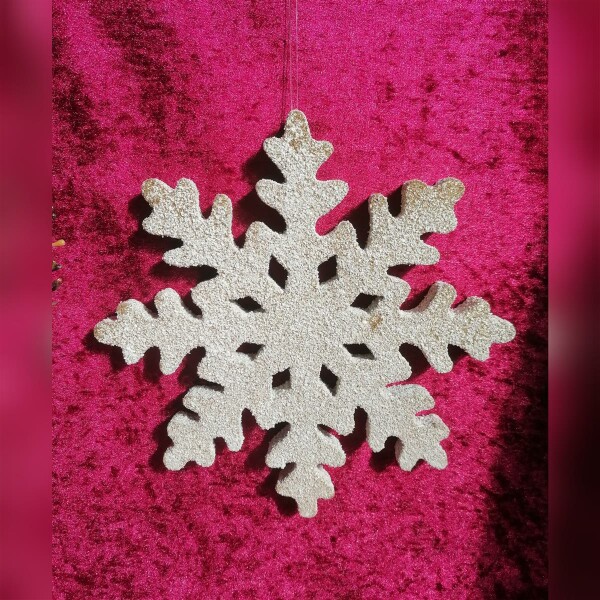 Schneeflocke WEISS