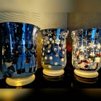 Windlicht SCHNEEKINDER
