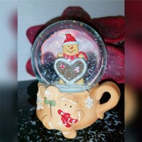 Schneekugel LEBKUCHEN