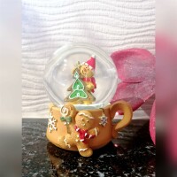 Schneekugel LEBKUCHEN