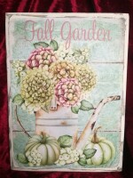Vintage-Bild FALL GARDEN