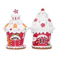 LED-Lebkuchenhaus | zauberhafte Weihnachtsdeko mit Beleuchtung