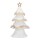 LED-Baum Porzellan wei&szlig; gold