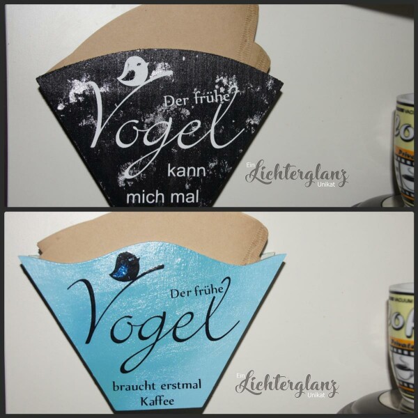 Kaffeefiltert&uuml;tenhalter VOGEL