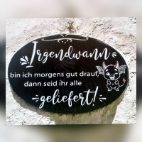 Holzbild IRGENWANN