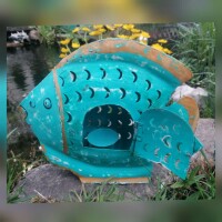 Windlicht Metall