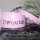 Metalldose rosa vintage