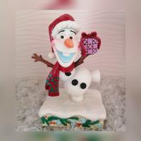 Olaf Schneemann Figur Weihnachten Frozen
