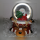 Schneekugel Santa