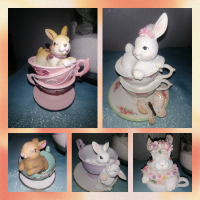 Hase in Tasse