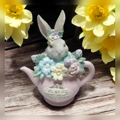 Hase in Kanne