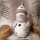 Schneemann wei&szlig;/grau gro&szlig;