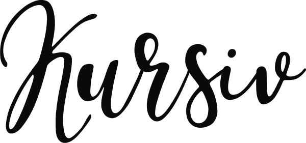 Kursiv