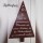 Holzbild Tannenbaum Spruch braun